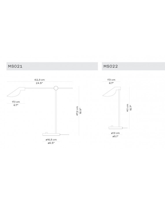 Fritz Hansen MS Table Lamp